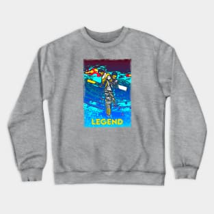 World Cup Cricket Batsman Passion P3 Crewneck Sweatshirt